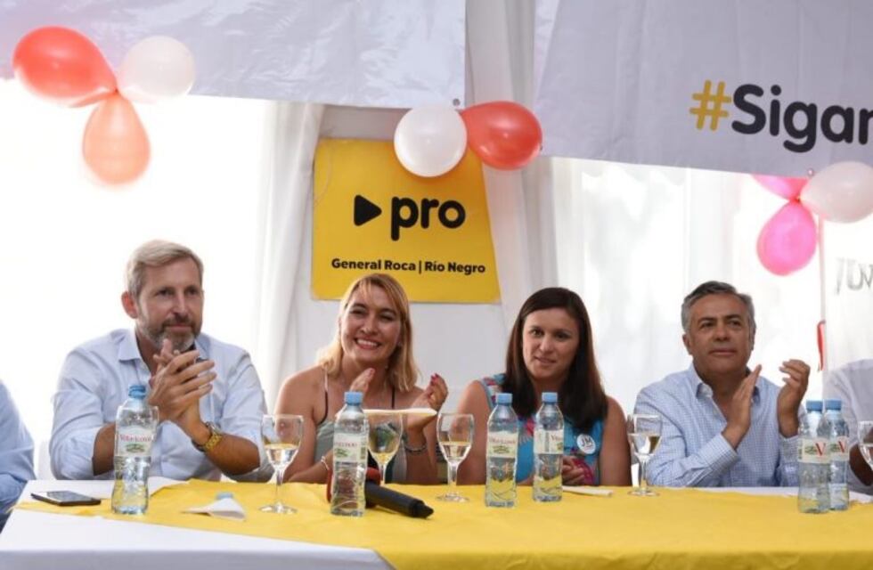 Cambiemos presentó su fórmula en Río Negro, con la presencia de Frigerio y Cornejo