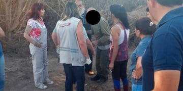 Luis Hugo Barroso fue rescatado por la Policía y los Bomberos de San Luis\u002E