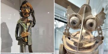 Muestra de juguetes en el Museo Iberoamericano de Artesanías\u002E