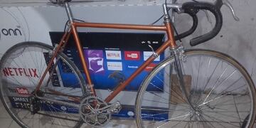 La bicicleta que buscan familiares de José Luis Ávila\u002E