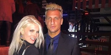 Maxi López y Daniela Christiansson