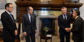 Pablo Manzano Iglesias, director en Everis Región Américas, estuvo presente en la reunión con Cornejo y Macri\u002E