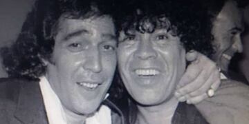 La Mona Jiménez y Cacho Castaña juntos\u002E (Fino Pizarro)