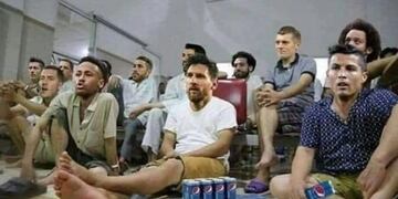 Lionel Messi y Cristiano Ronaldo, entre otras grandes estrellas del fútbol mundial, fueron víctimas de los memes tras la consagración de Francia\u002E