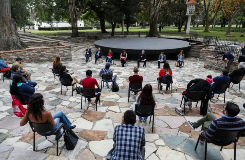 Coronavirus: Alberto Fernández recibió en Olivos a referentes de barrios populares porteños