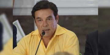 Carlos Rovira titular de la Cámara de Diputados de Misiones en el acto de inauguración del edificio de la Escuela de Innovación\u002E (Misiones Online) Imagen ilustrativa