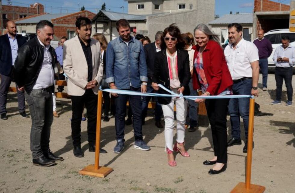 Inauguraron de obras en Puerto Santa Cruz