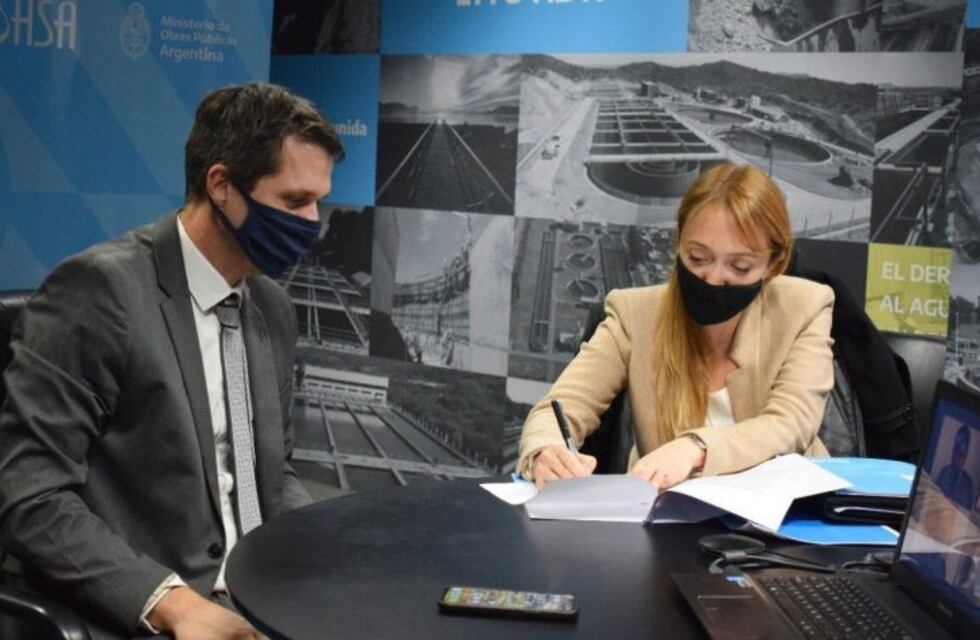 Tercer desembolso de inversión para obras sanitarias en Mendoza