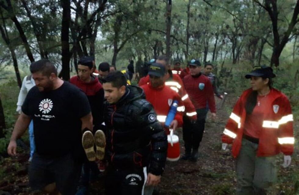 Olta: finalmente rescataron a los jóvenes varados en la "Quebrada del Padre"