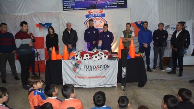 La Fundación River le donó a la Asociación Deportivo Azul Del Este\u002E