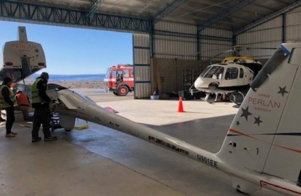 El Perlan II llegó al Calafate para su última misión