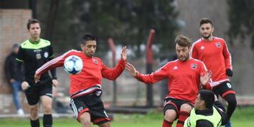 Los jugadores llevan tres meses sin cobrar\u002E (Prensa Newell's Old Boys)
