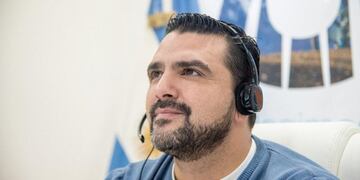 Walter Vuoto Intendente de la ciudad de Ushuaia.