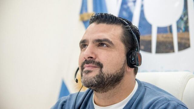 Walter Vuoto Intendente de la ciudad de Ushuaia.