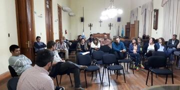 concejales y mesa de enlace