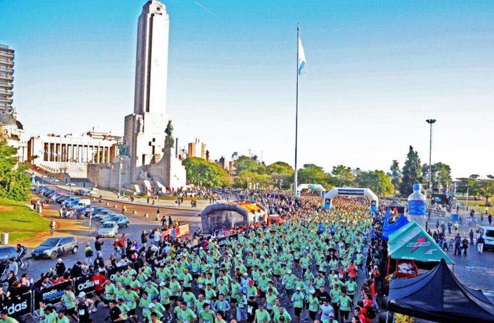 Gonzalo Barrionuevo participó de la maratón de Rosario