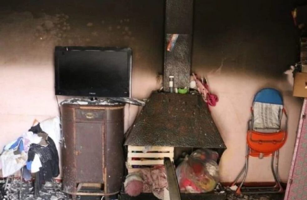 El papá de la nena fallecida en un incendio no puede levantarse de la cama