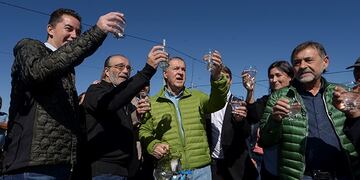 Acto inaugural en Huerta Grande\u002E (Foto: Prensa Gob\u002E de Córdoba)