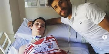 Alan junto a Leo Ponzio (Web)