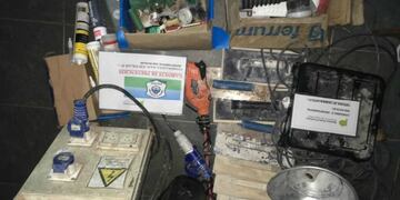 robo en obra en construcción