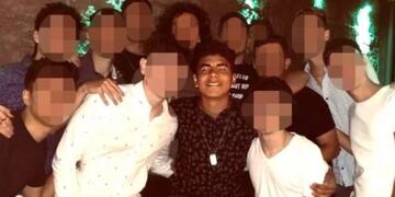 La última foto de Fernando Báez Sosa junto a sus amigos