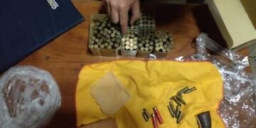 Algunos de los explosivos secuestrados de la casa del ingeniero\u002E