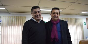 Antonio Quintana y José Porras, los candidatos de la lista única del Smata\u002E