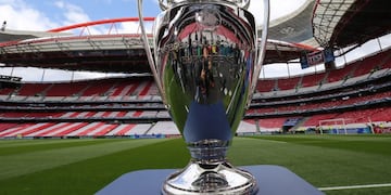 El trofeo de la Champions League. (EFE)