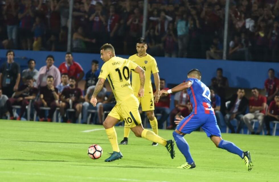 Boca lo ganó al final en Paraguay, por Maroni