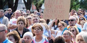 Marcharon en Pico para pedir justicia (Infopico)