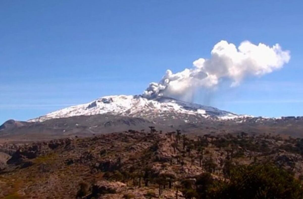 Se mantiene el alerta amarilla tras el nuevo pulso eruptivo del volcán Copahue\u002E