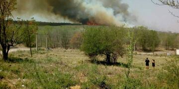 Incendio en Santa María de Punilla\u002E