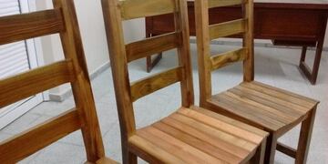 Sillas fabricadas en Piranu00e9, Formosa.