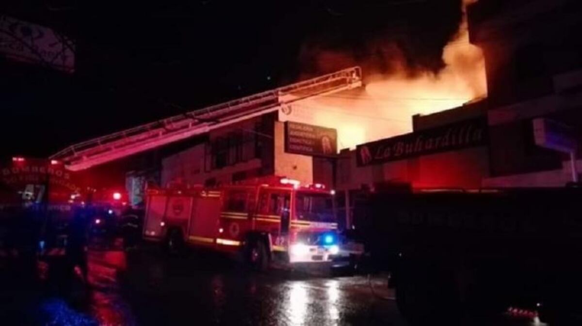 Incendio en La Buhardilla