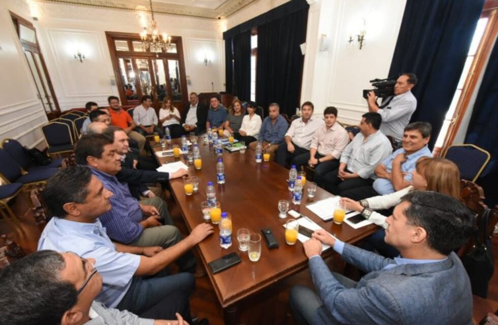 Diputados provinciales ratificaron respaldo a Sergio Casas