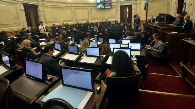 DYN01, BUENOS AIRES, 10/05/2017, SESION ESPECIAL DEL SENADO QUE TRATAN EL FALLO DE LA CORTE DEL 2X1. FOTO:DYN/LUCIANO THIEBERGER.