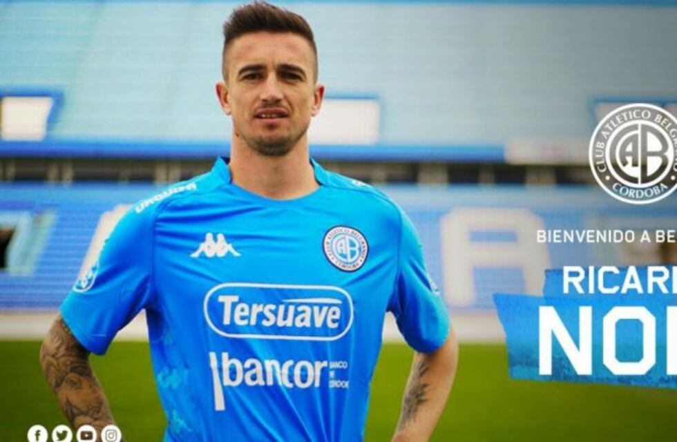 Es oficial: Ricardo Noir es refuerzo de Belgrano