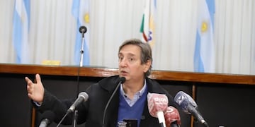 Emir Félix apoyó la licitación de Portezuelo del Viento