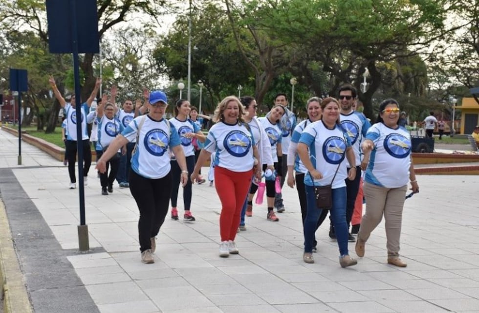 Caminata por el cumpleaños del Hospital Central