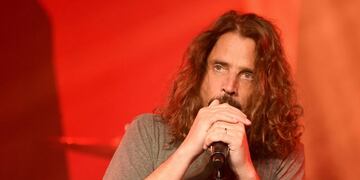 (FILES) This file photo taken on January 20, 2017 shows singer Chris Cornell performing at Prophets of Rage and Friends' Anti Inaugural Ball at the Taragram Ballroom in Los Angeles, California. nSinger Chris Cornell, the grunge rock pioneer and lead singer of the group Soundgarden, has died after performing with the group in Detroit, US news reports said on May 18, 2017. He was 52-years-old. / AFP PHOTO / GETTY IMAGES NORTH AMERICA / KEVIN WINTER