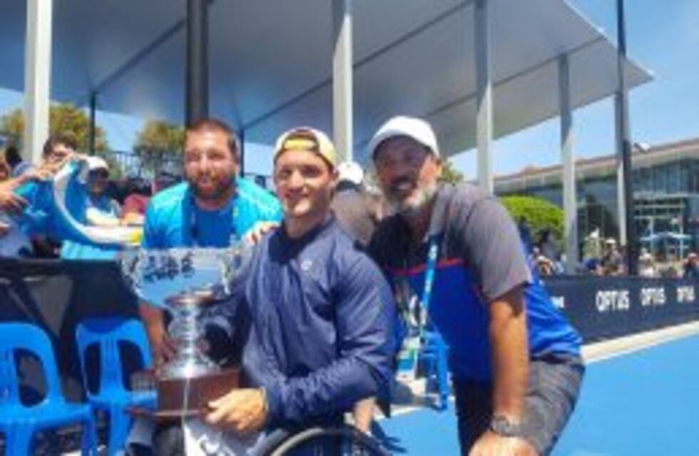 El cordobés Fernández, campeón de Australia en tenis adaptado