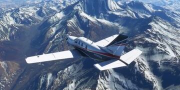Mendoza desde el aire; vista del Cerro Aconcagua\u002E