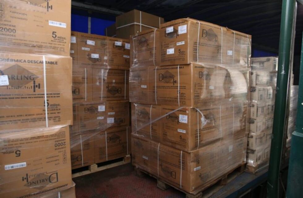 Coronavirus: la provincia recibió hoy la segunda distribución de vacunas antigripales