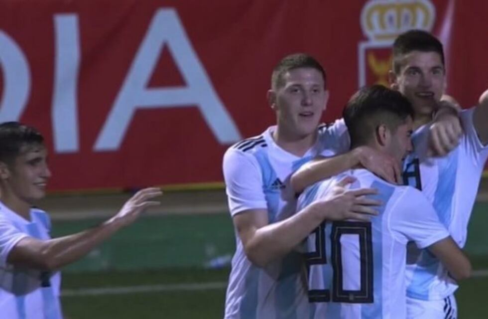 Torneo Sub 20 de L'Acudia: Argentina goleó en el debut y así sigue su fixture