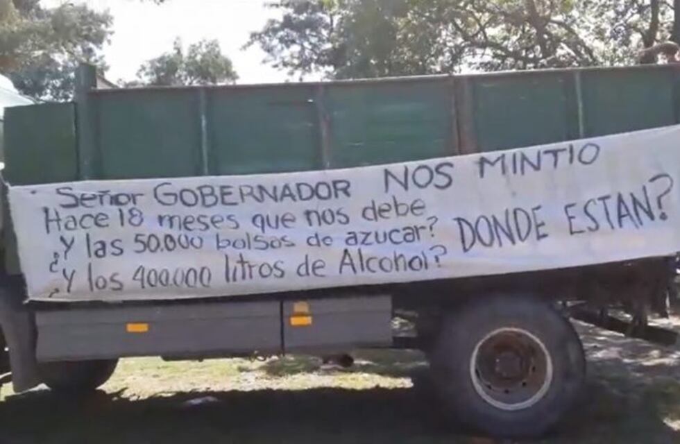 Cañeros y transportistas reclaman al Gobierno por deudas del ingenio La Esperanza