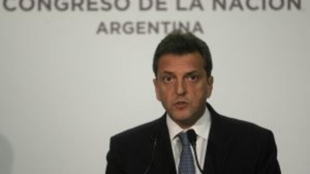 DYN20, BUENOS AIRES 12/12/2016, CONFERENCIA DE PRENSA DEL DIPUTADO NACIONAL SERGIO MASSA. FOTO:DYN/PABLO MOLINA.