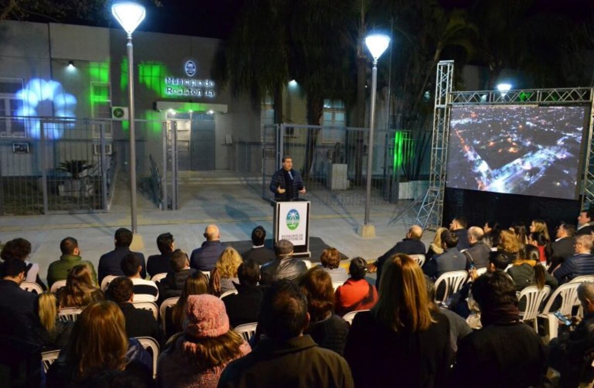 El intendente de Resistencia destacó la inversión genuina del municipio para encarar las obras\u002E (Prensa Municipio de Resistencia)