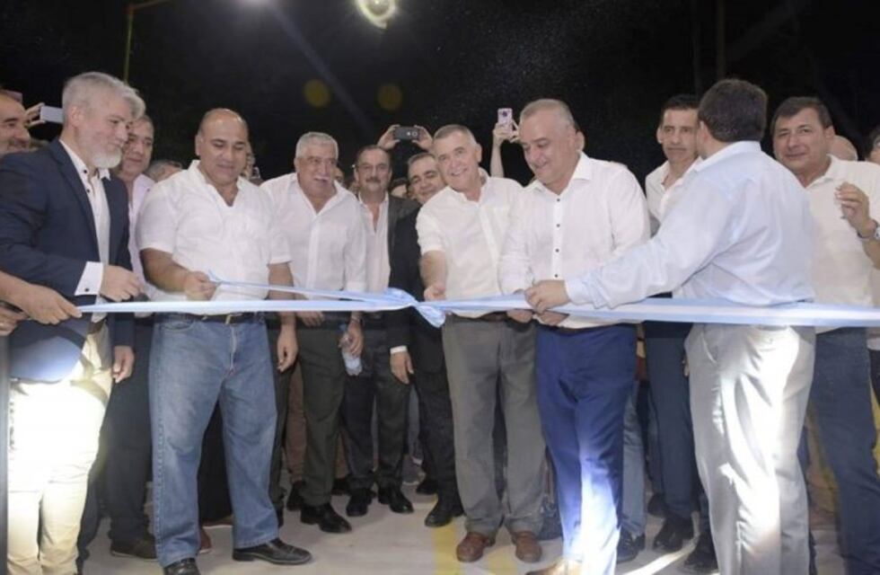 Osvaldo Jaldo destacó la inauguración de obras