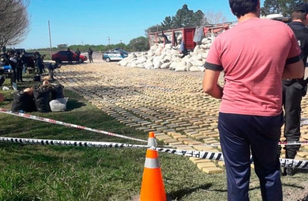 Los 3.500 kilos de marihuana eran para alimentar "quioscos" de droga en Córdoba
