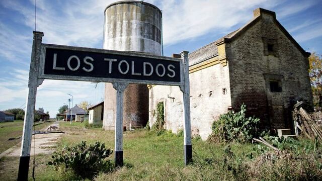 Los Toldos, donde nació Eva Perón el 7 de mayo de 1919. (AP)